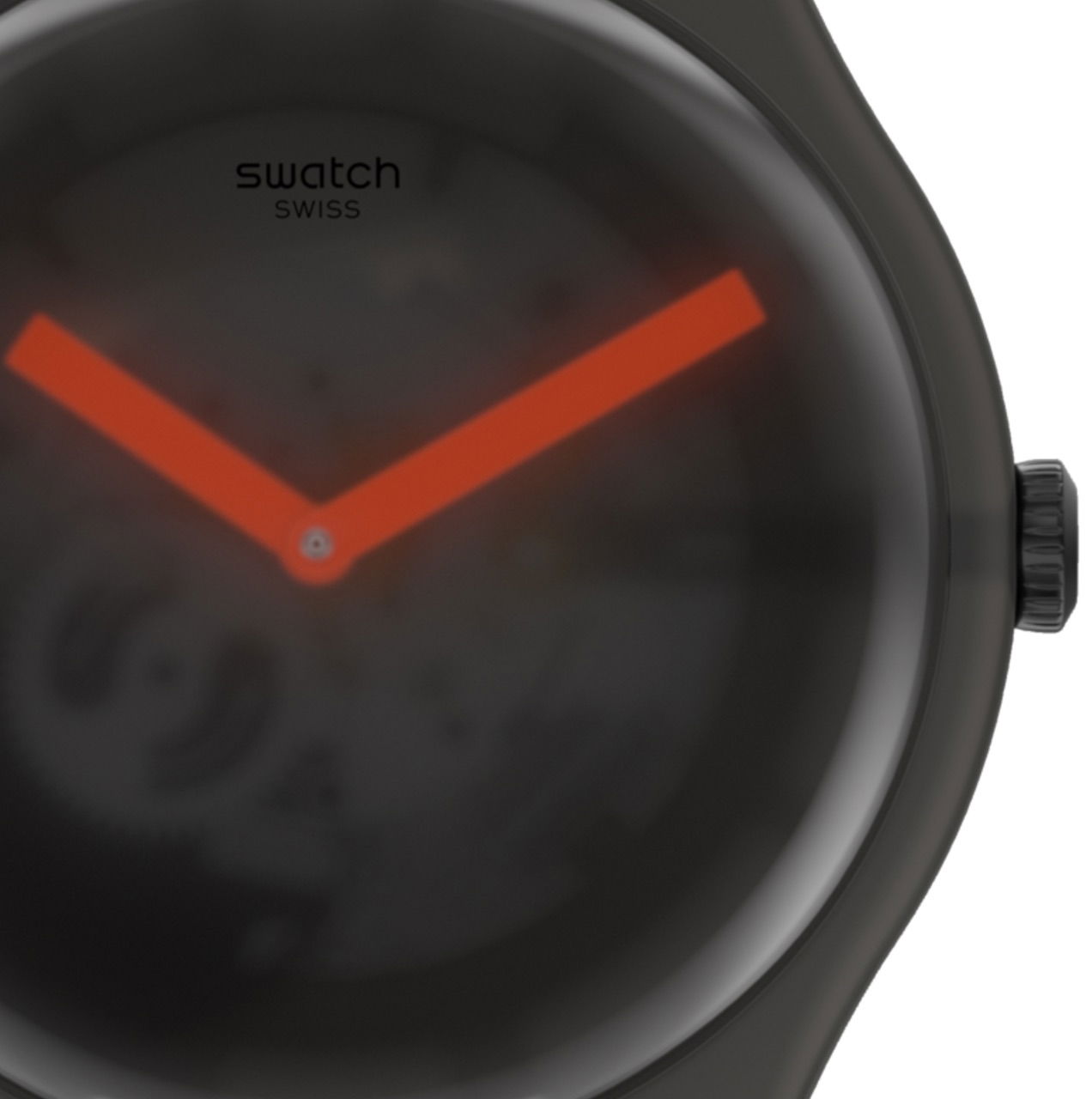 Swatch Suob183 BLACK BLUR Kol Saati