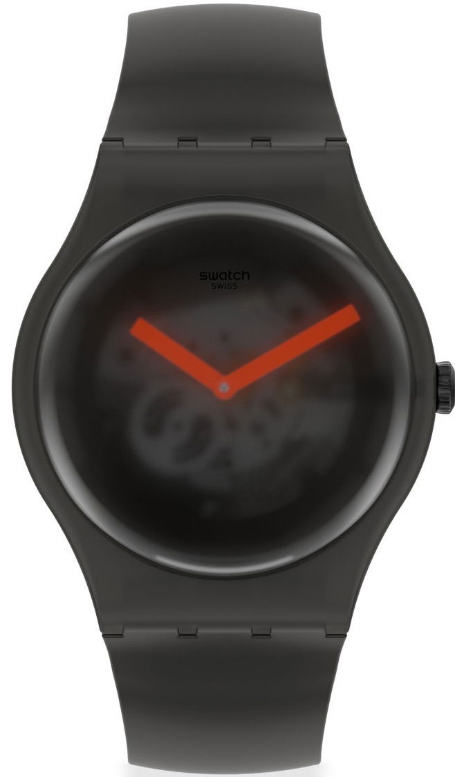 Swatch Suob183 BLACK BLUR Kol Saati