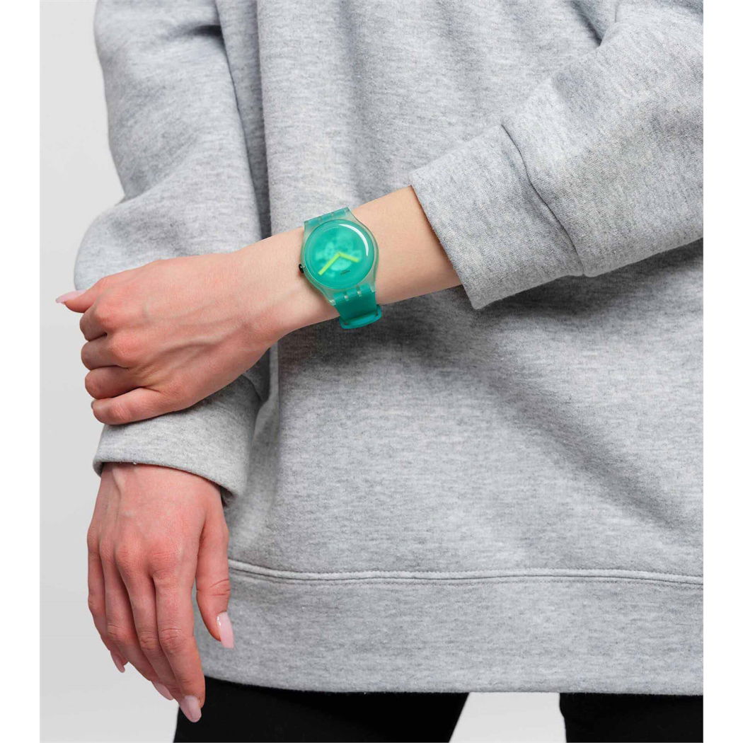 Swatch Suog119 NATURE BLUR Kol Saati