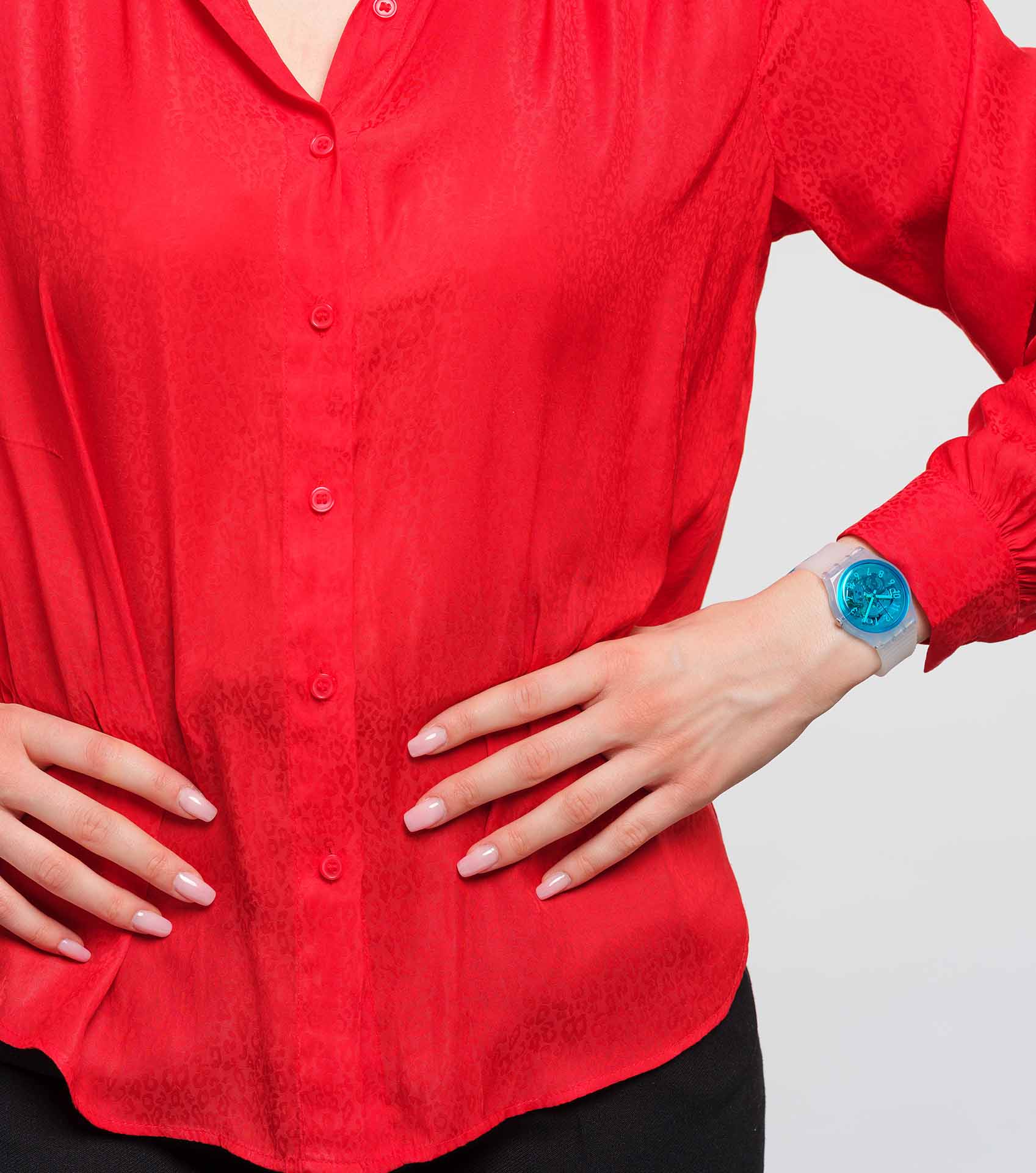 Swatch Gw215 RETRO-BIANCO Kol Saati