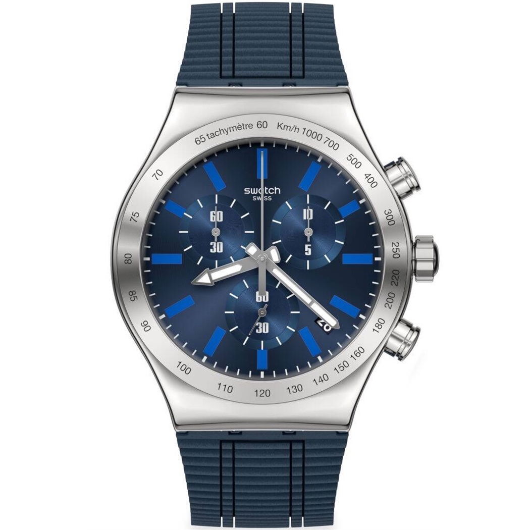 Swatch Yvs478 Electric Blue Kol Saati