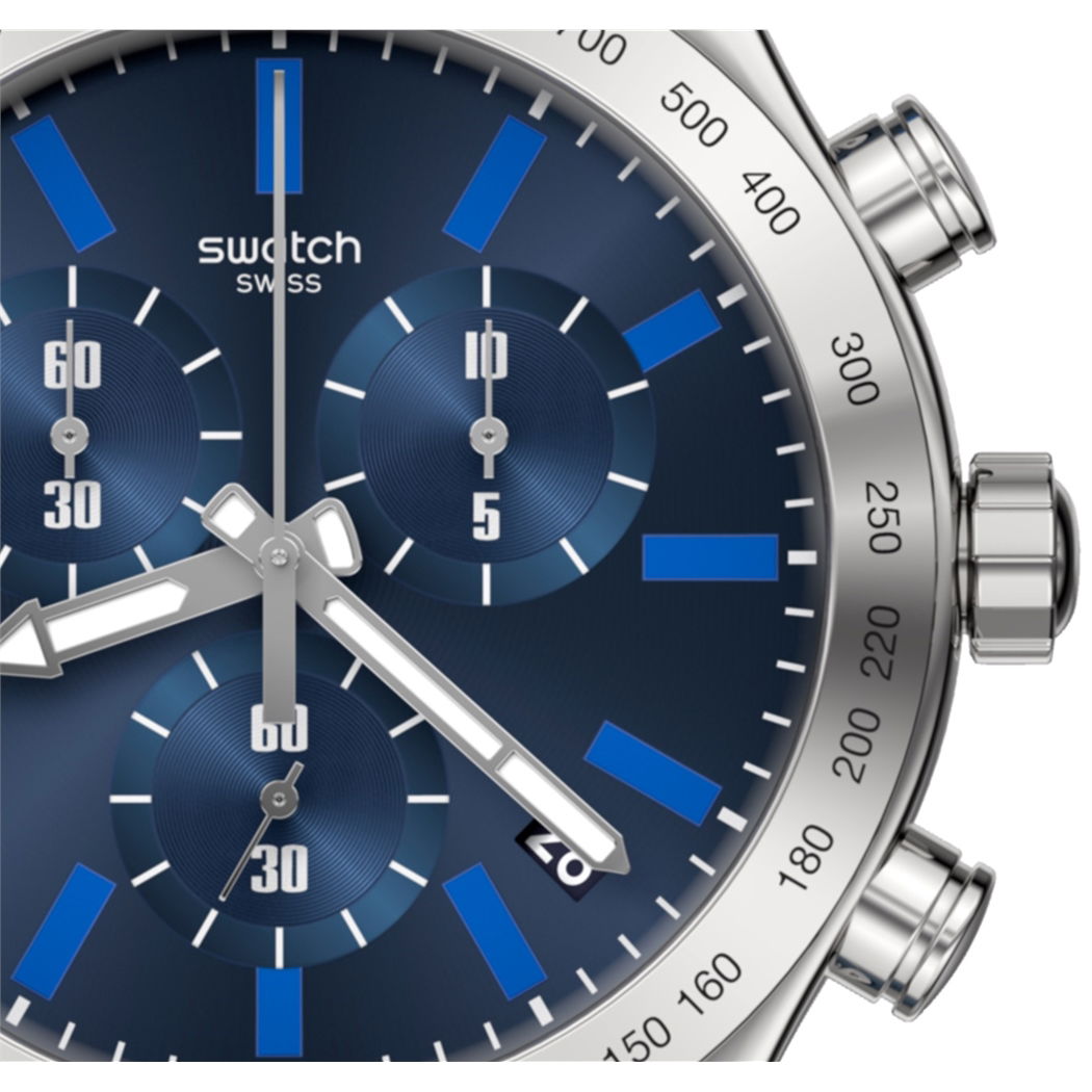 Swatch Yvs478 Electric Blue Kol Saati