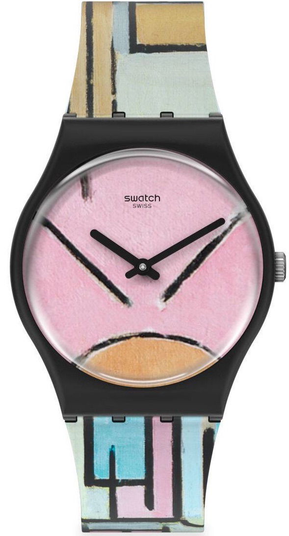 Swatch Gz350 COMPOSITION IN OVAL WITH COLOR PLANES 1