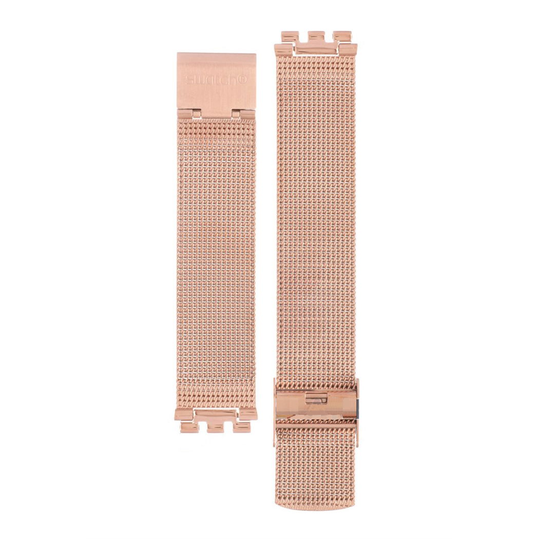 Swatch Rose Hasır Kordon Asfp115m