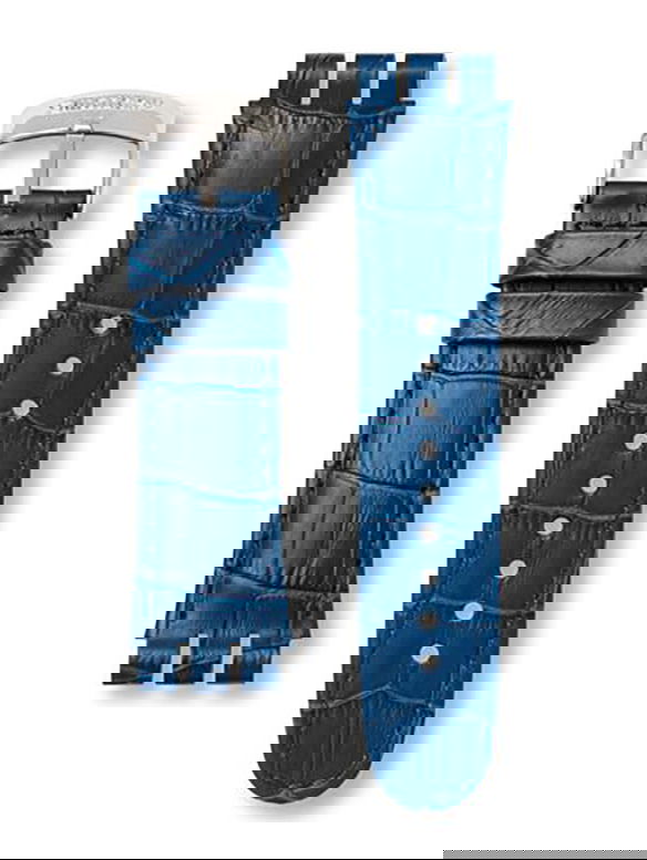 Swatch Mavi Deri Kayış Ayos449