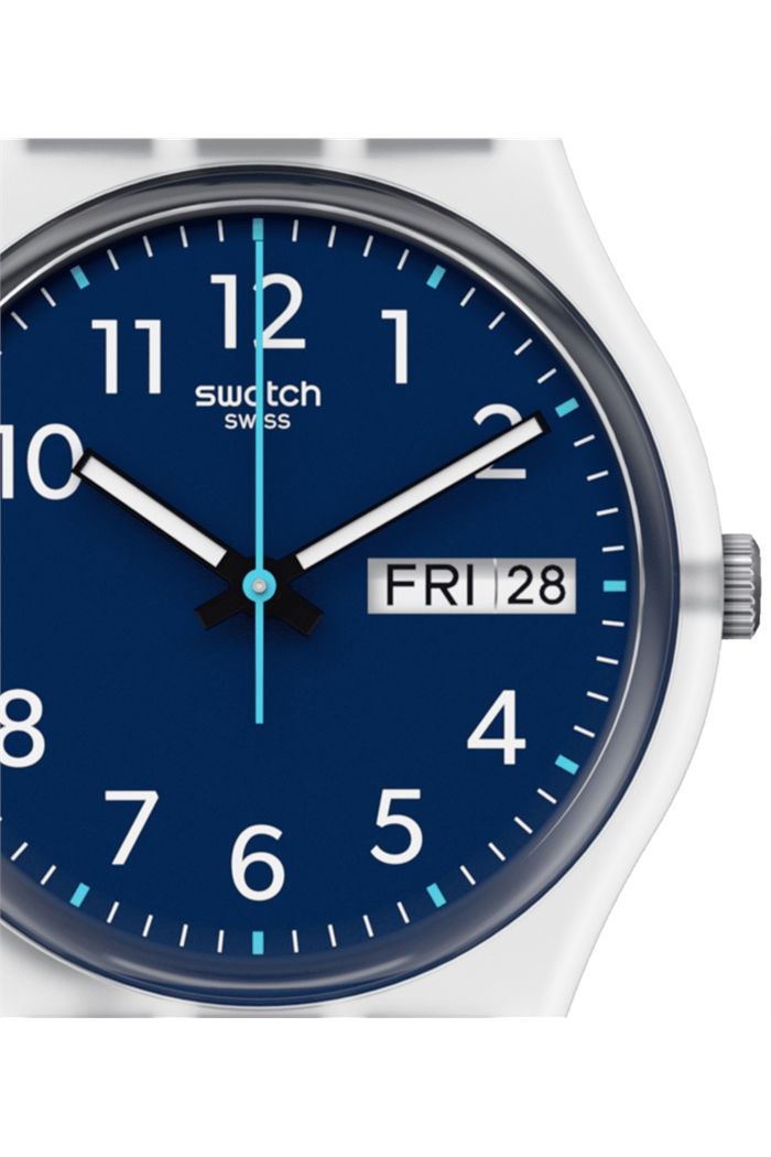 Swatch Ge725 RINSE REPEAT NAVY Kol Saati