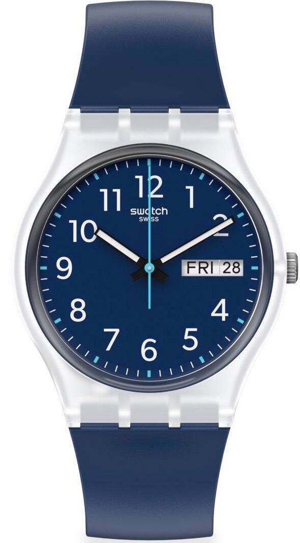 Swatch Ge725 RINSE REPEAT NAVY Kol Saati