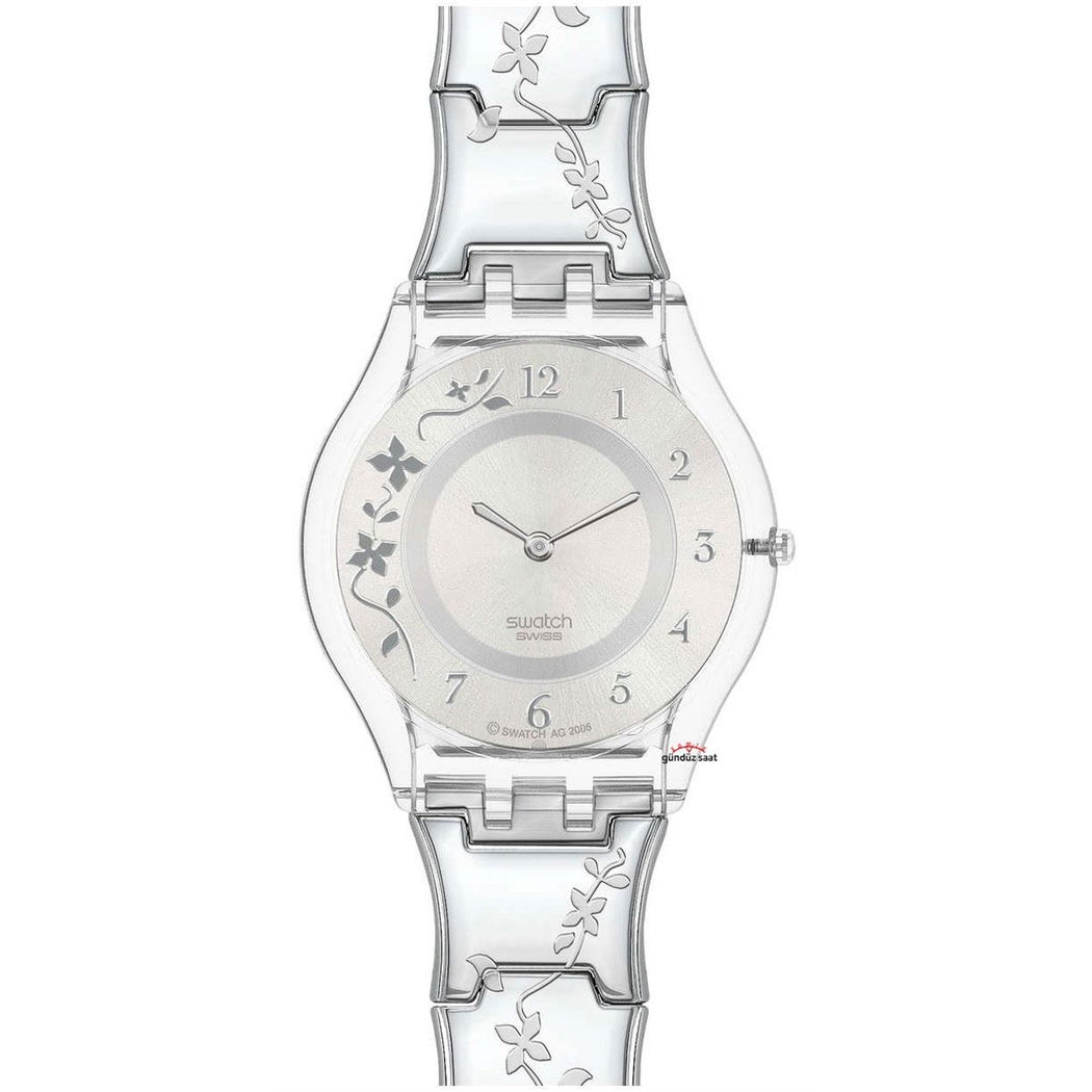 Swatch Ss08k100g Climber Flowery Kadın Kol Saati