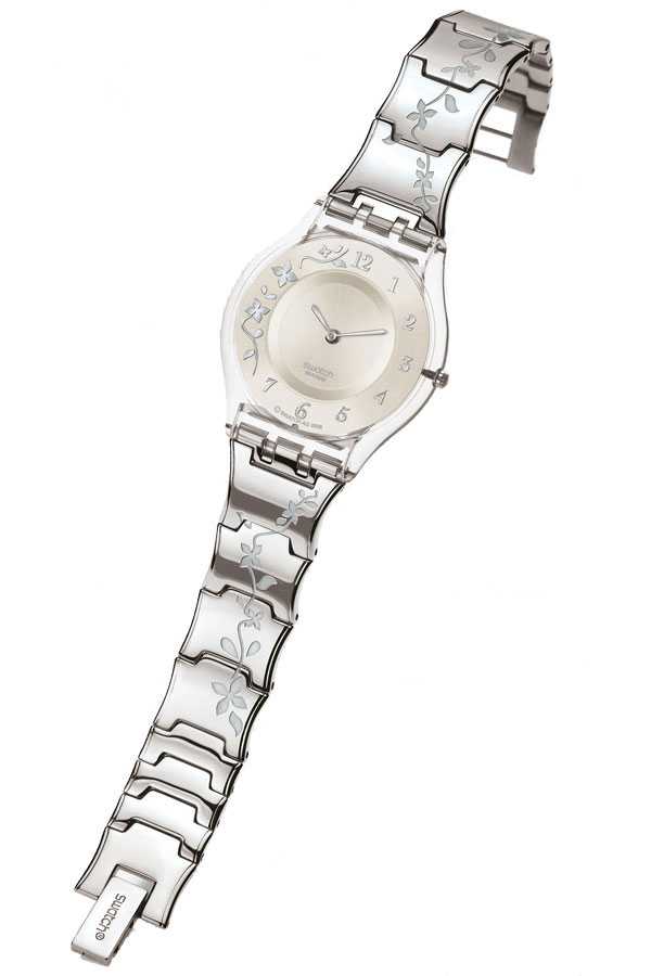 Swatch Ss08k100g Climber Flowery Kadın Kol Saati