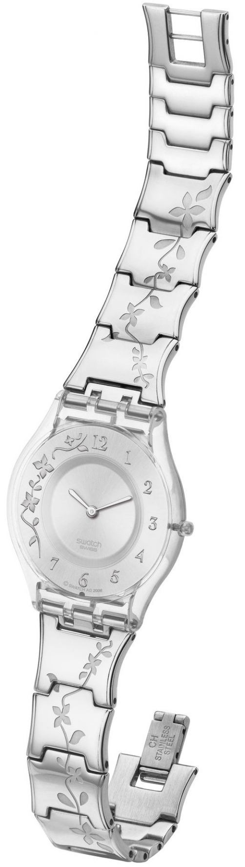 Swatch Ss08k100g Climber Flowery Kadın Kol Saati