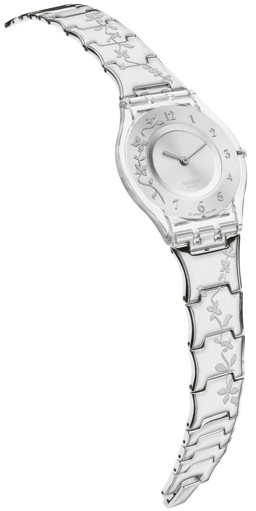 Swatch Ss08k100g Climber Flowery Kadın Kol Saati
