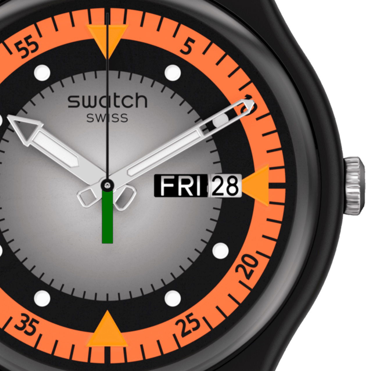 Swatch So29b701 GRAY BLEND Kol Saati