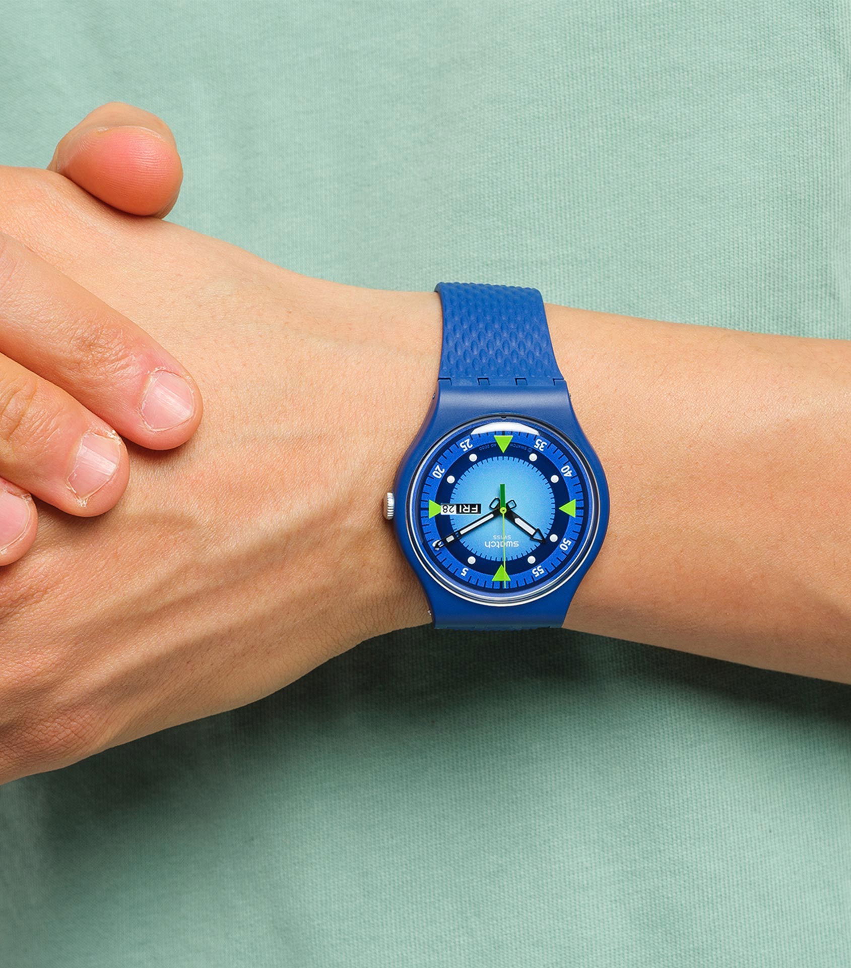 Swatch So29n701 BLUE BLEND Kol Saati