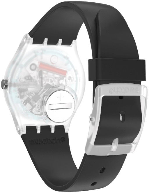 Swatch Ge726 RINSE REPEAT BLACK Kol Saati
