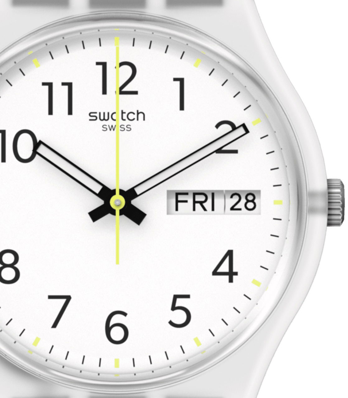 Swatch Ge726 RINSE REPEAT BLACK Kol Saati