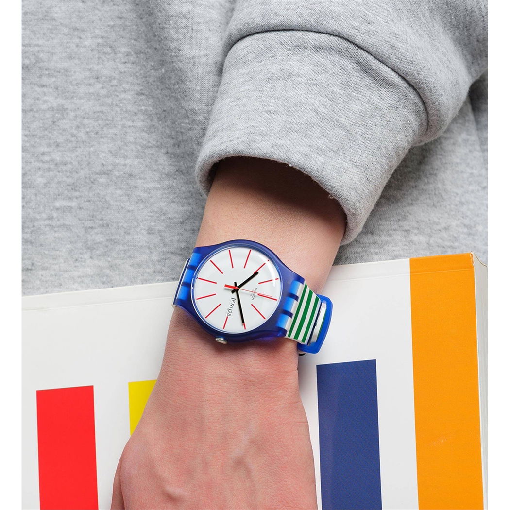 Swatch Suon715 HOME STRIPE HOME Kol Saati