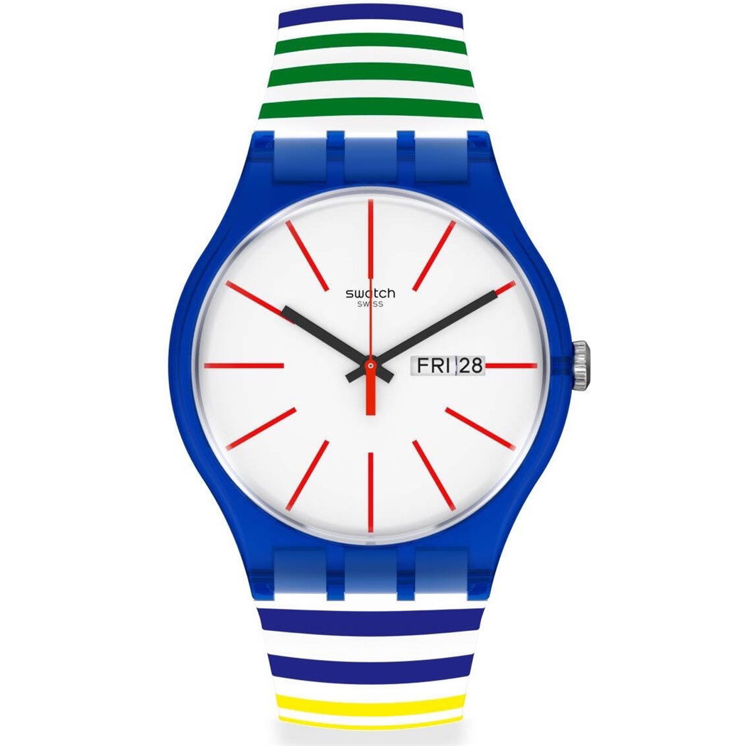 Swatch Suon715 HOME STRIPE HOME Kol Saati