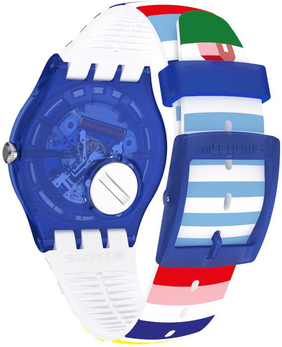 Swatch Suon715 HOME STRIPE HOME Kol Saati