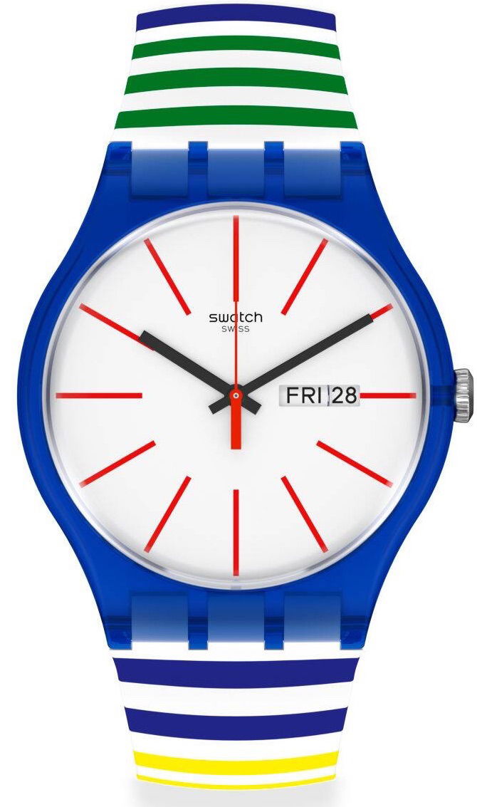 Swatch Suon715 HOME STRIPE HOME Kol Saati