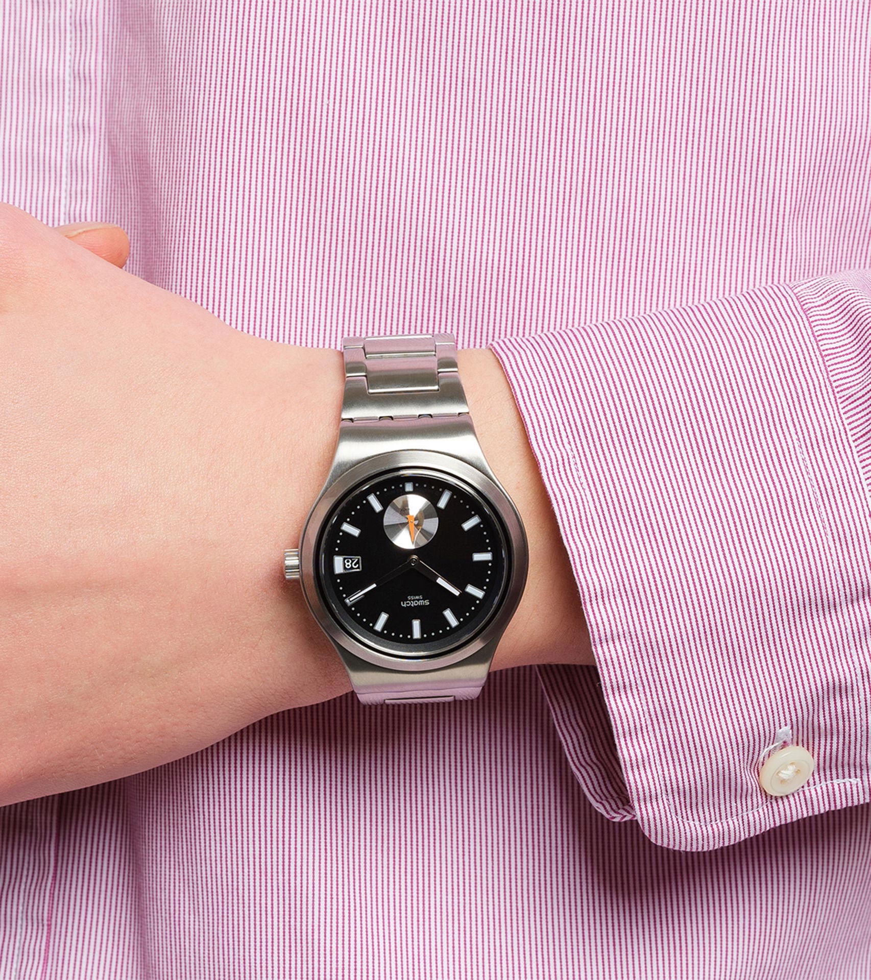 Swatch Sy23s406g ORANGE EN CAGE Kol Saati