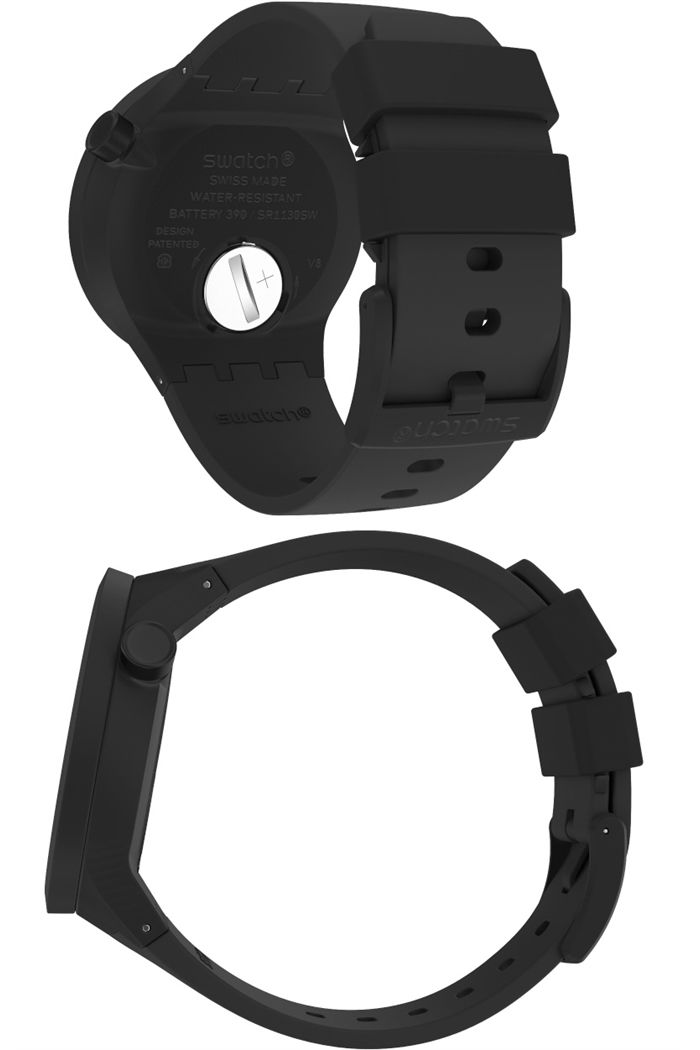 Swatch Sb03b100 C-BLACK Big Bold Ceramic