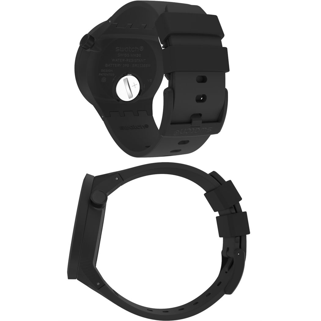 Swatch Sb03b100 C-BLACK Big Bold Ceramic