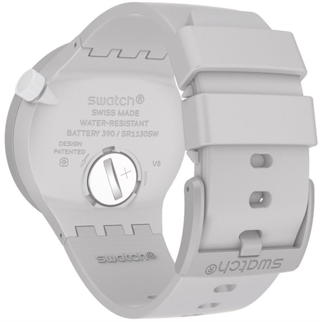Swatch Sb03m100 C-GREY Big Bold Ceramic