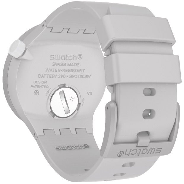 Swatch Sb03m100 C-GREY Big Bold Ceramic