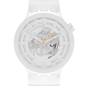 Swatch Sb03w100 C-WHITE Big Bold Ceramic