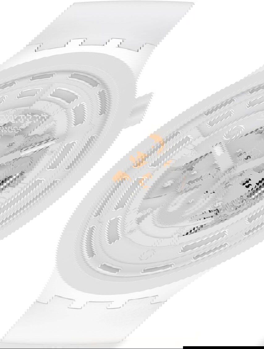 Swatch Sb03w100 C-WHITE Big Bold Ceramic