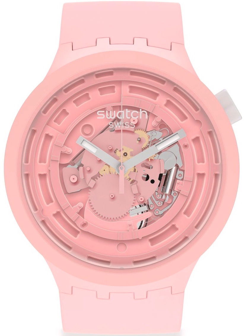 Swatch Sb03p100 C-PINK Big Bold Ceramic