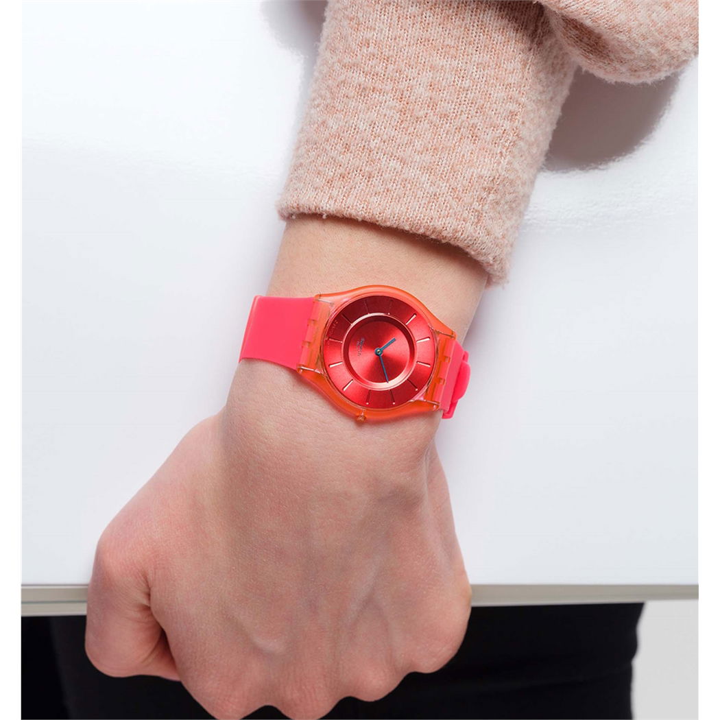Swatch Ss08r100 SWEET CORAL Bayan Kol Saati