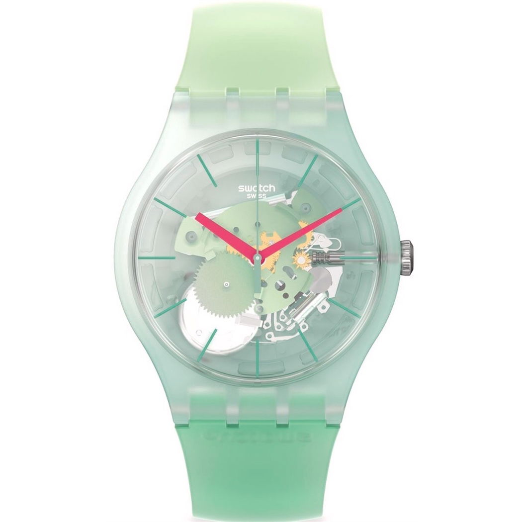 Swatch Suok152 MUTED GREEN Kol Saati