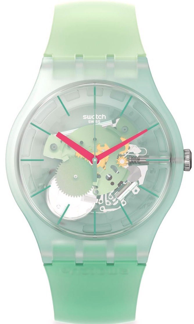 Swatch Suok152 MUTED GREEN Kol Saati