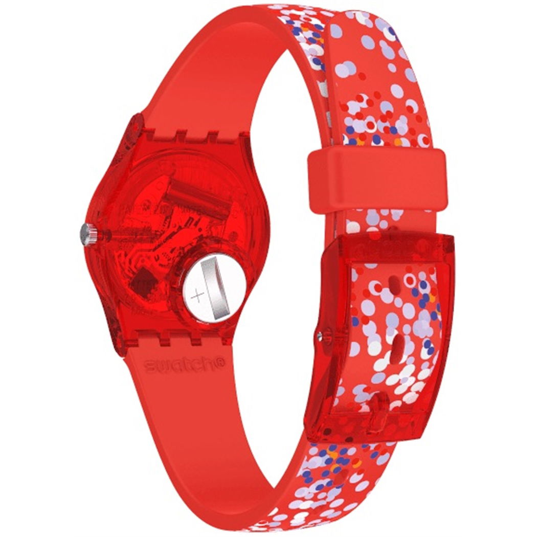Swatch Lr136 CONFETTINI ROSSI Kol Saati
