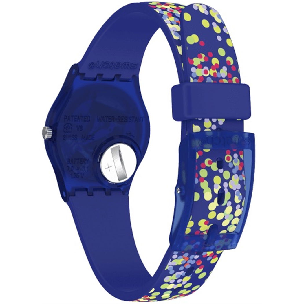 Swatch Ln158 CONFETTINI BLU Kol Saati