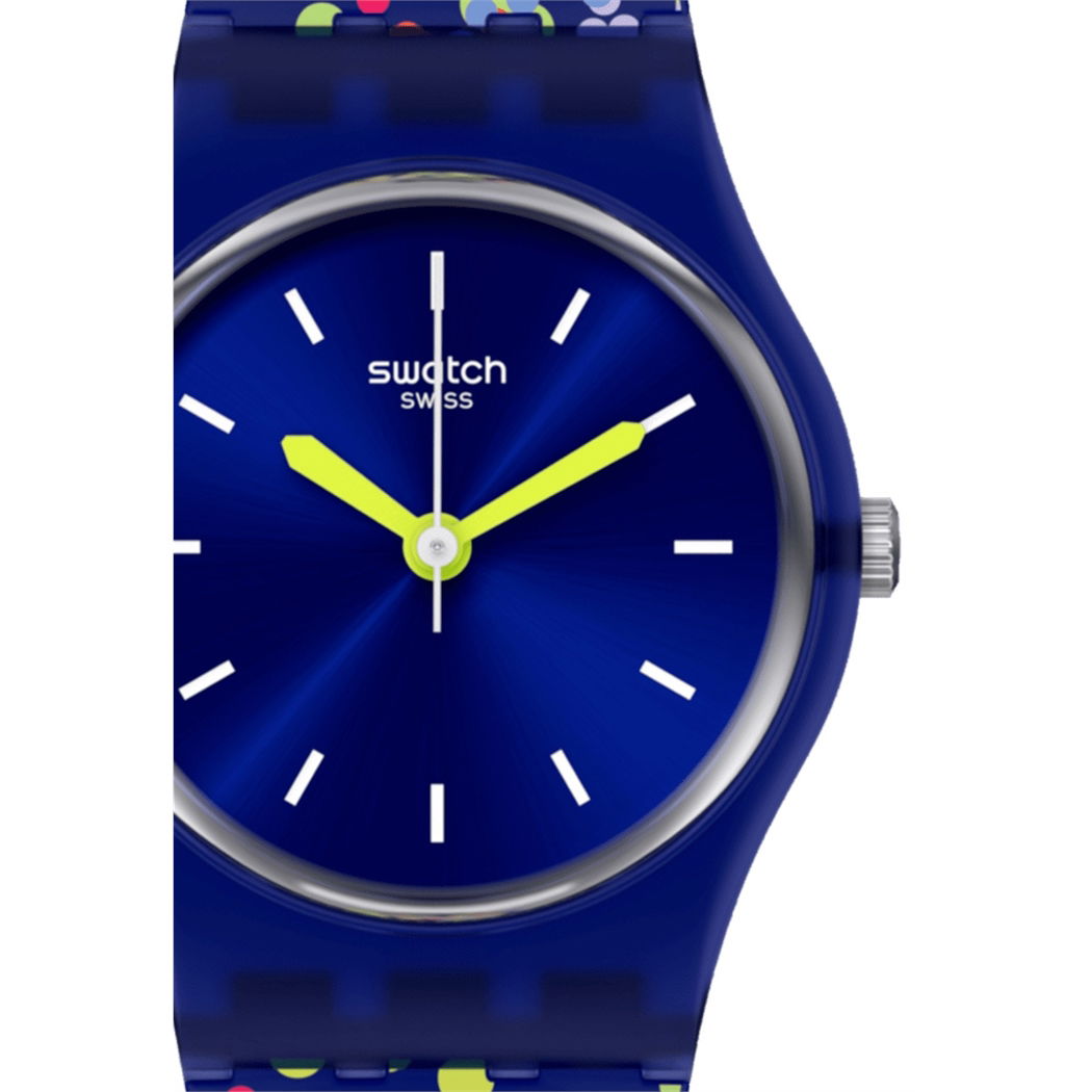 Swatch Ln158 CONFETTINI BLU Kol Saati