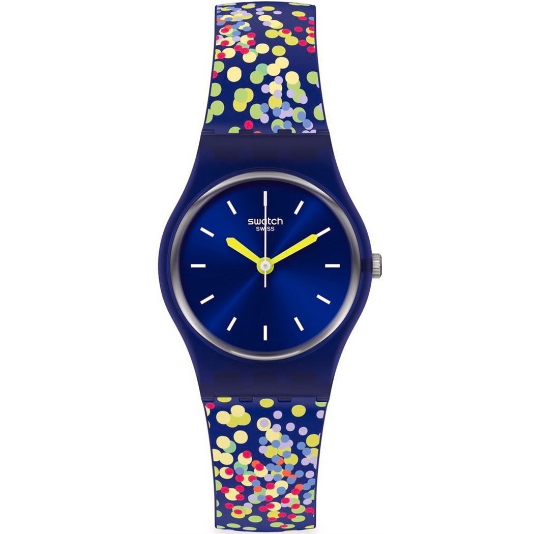 Swatch Ln158 CONFETTINI BLU Kol Saati