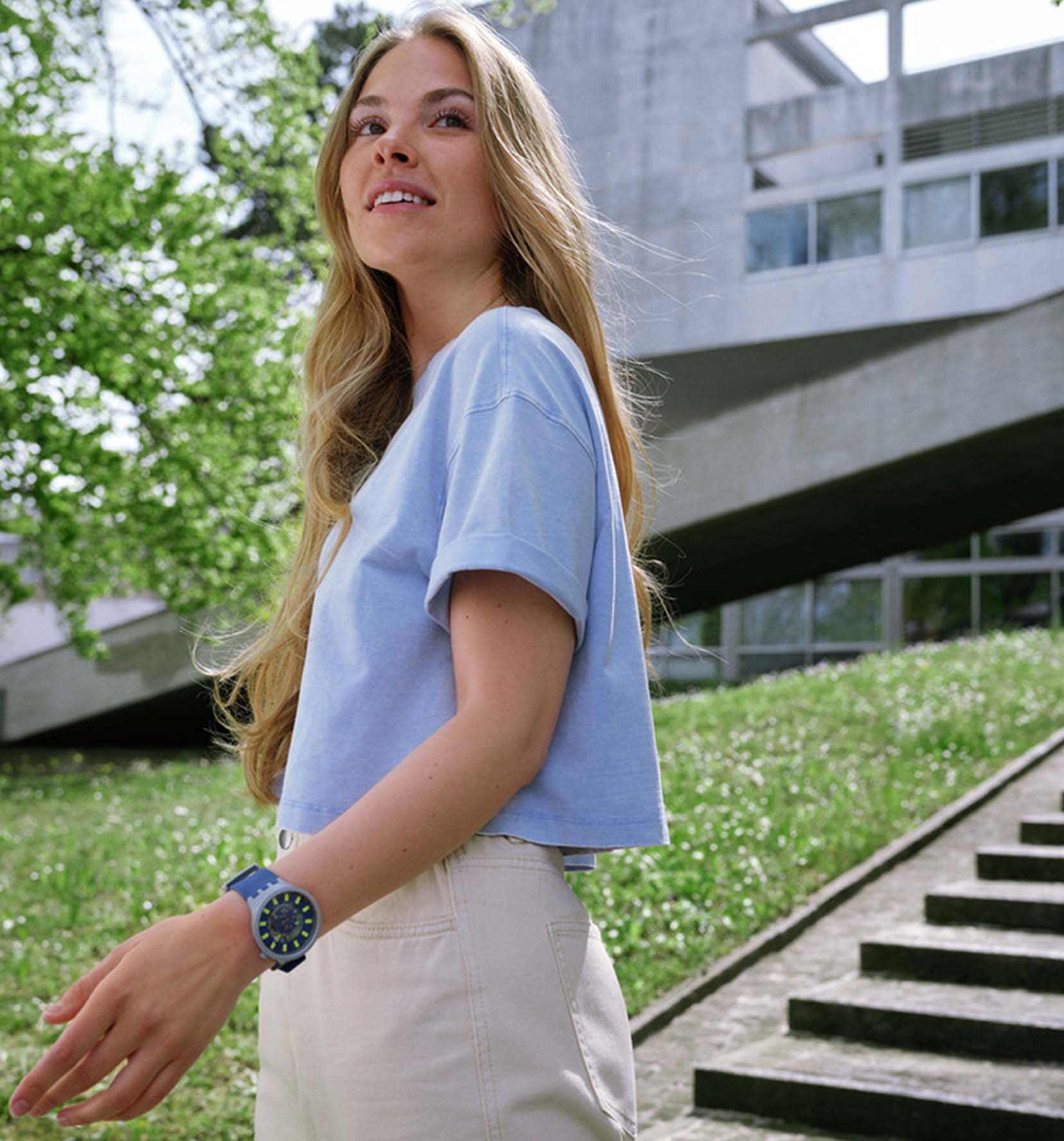 Swatch Sb03m103 Limy Bioceramic Kol Saati