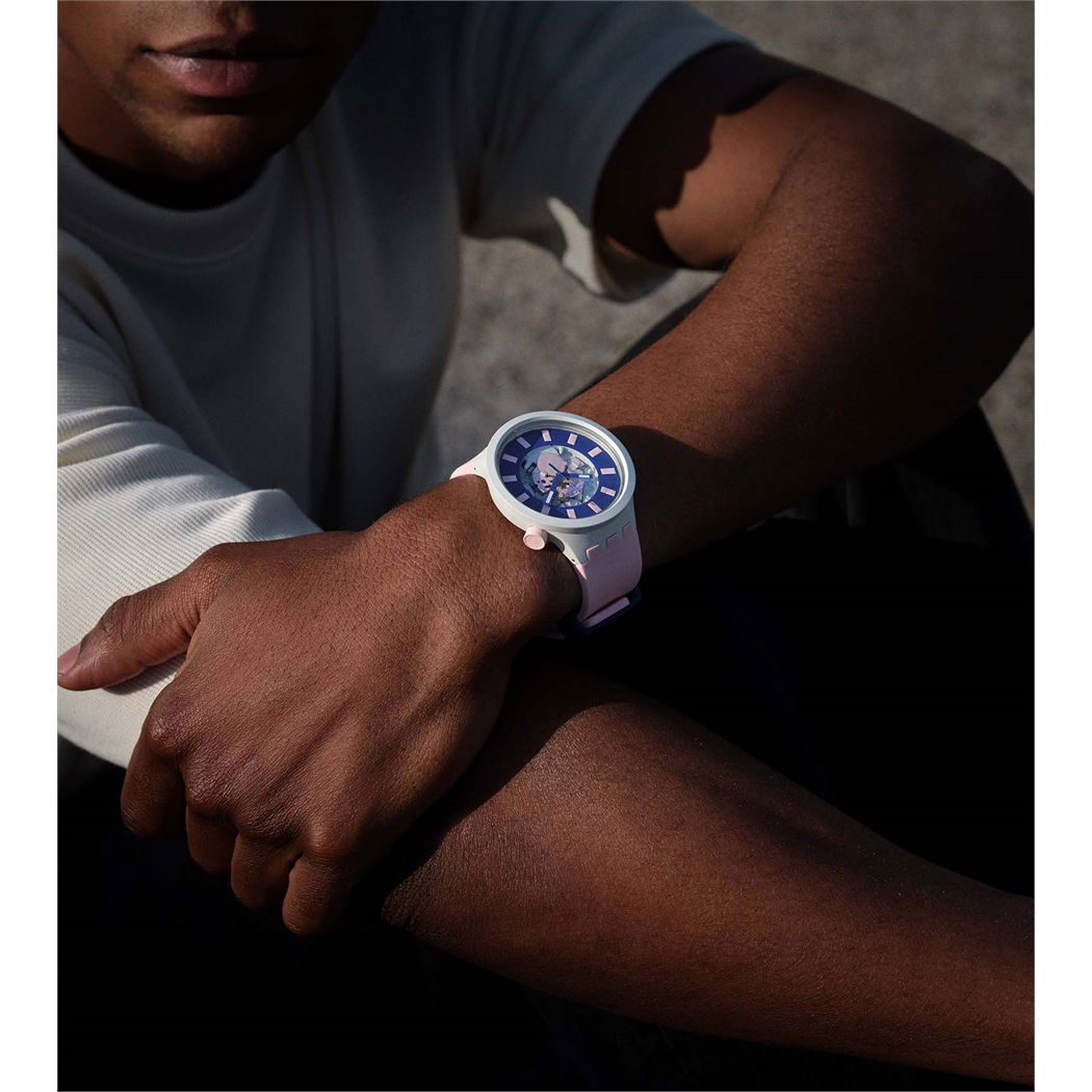 Swatch Sb03m105 DIVERSIPINK Bioceramic