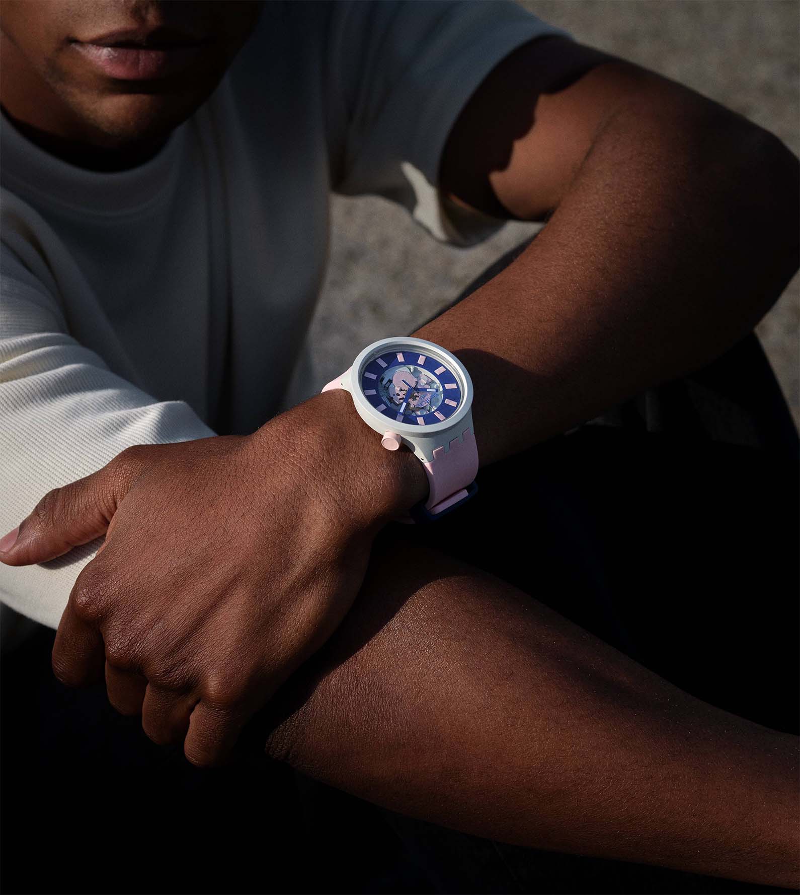 Swatch Sb03m105 DIVERSIPINK Bioceramic