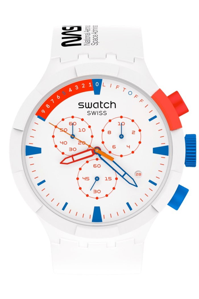 Swatch Sb04z400 EXTRAVEHICULAR BIG BOLD NASA