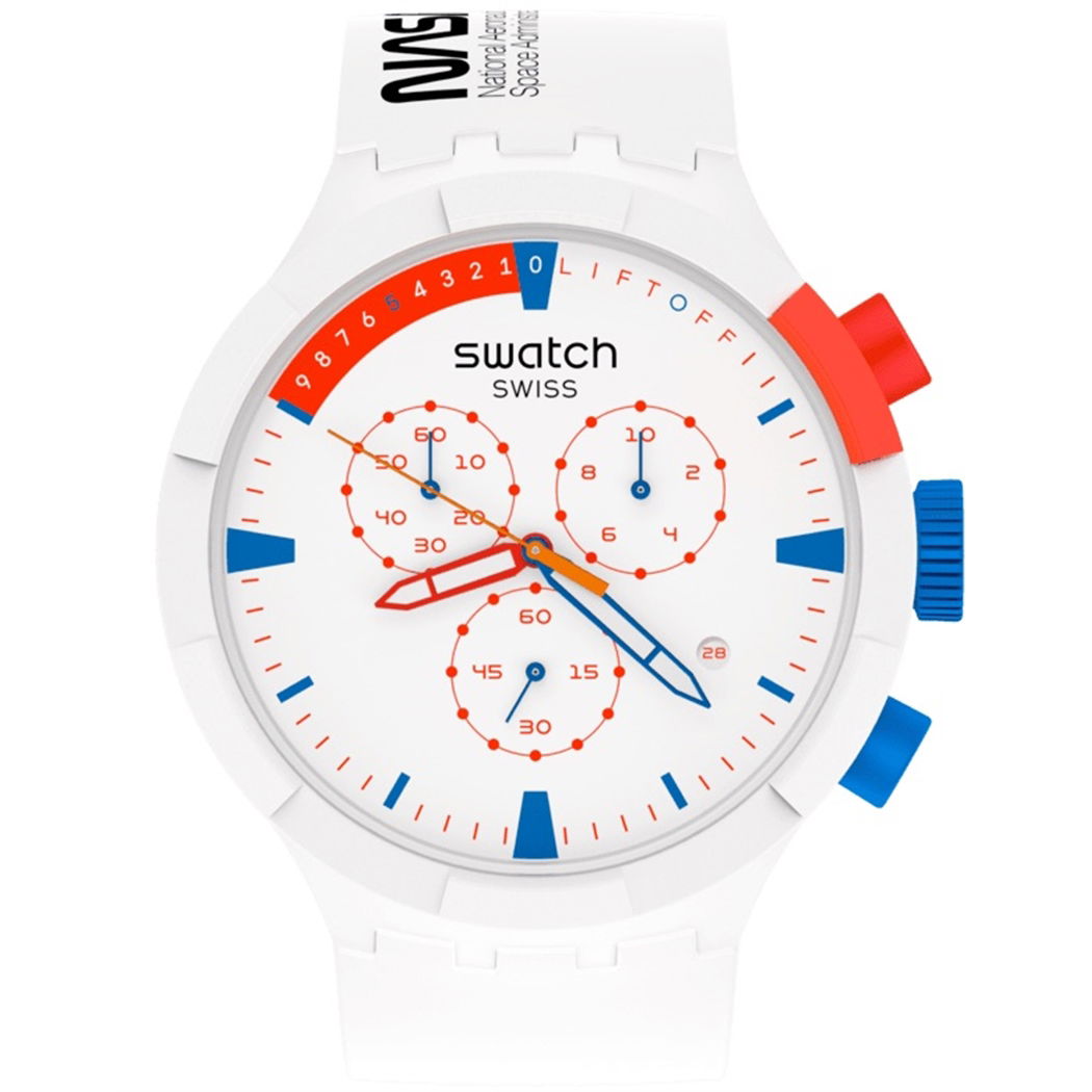 Swatch Sb04z400 EXTRAVEHICULAR BIG BOLD NASA