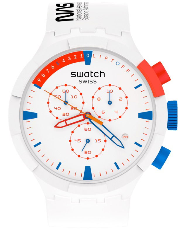 Swatch Sb04z400 EXTRAVEHICULAR BIG BOLD NASA