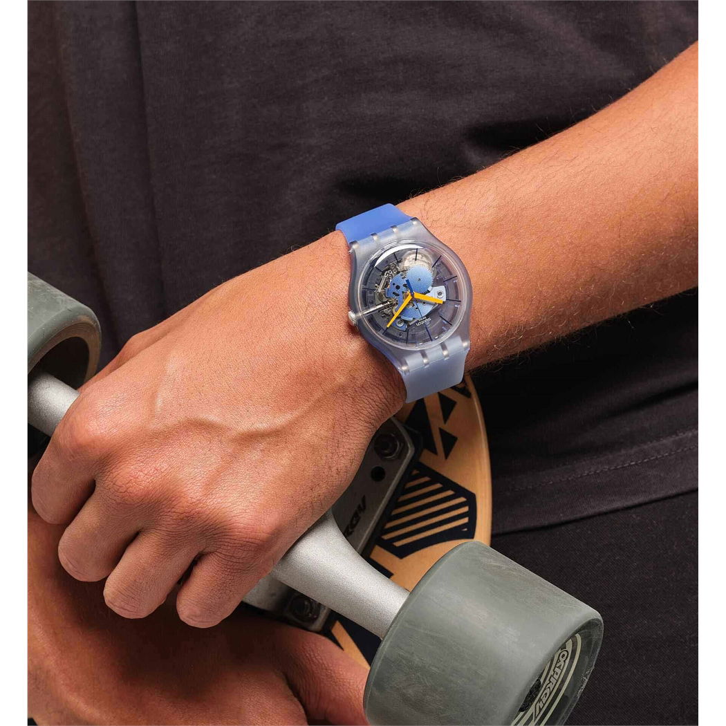 Swatch Suok150 ALL THAT BLUES