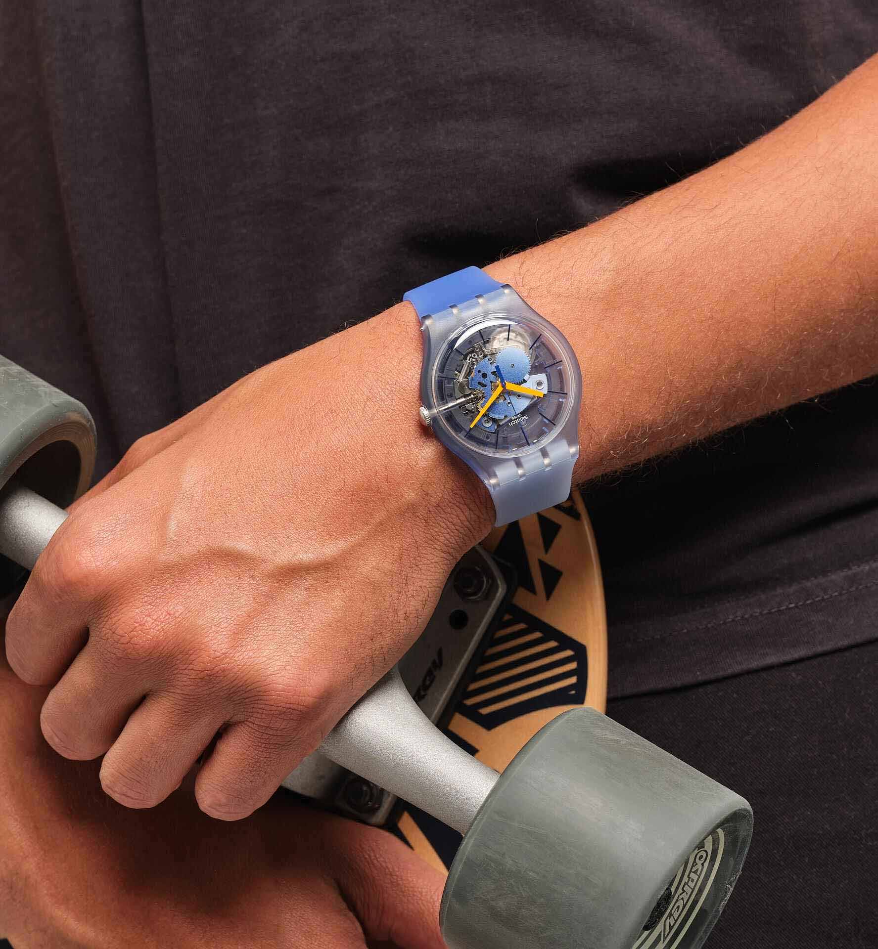 Swatch Suok150 ALL THAT BLUES