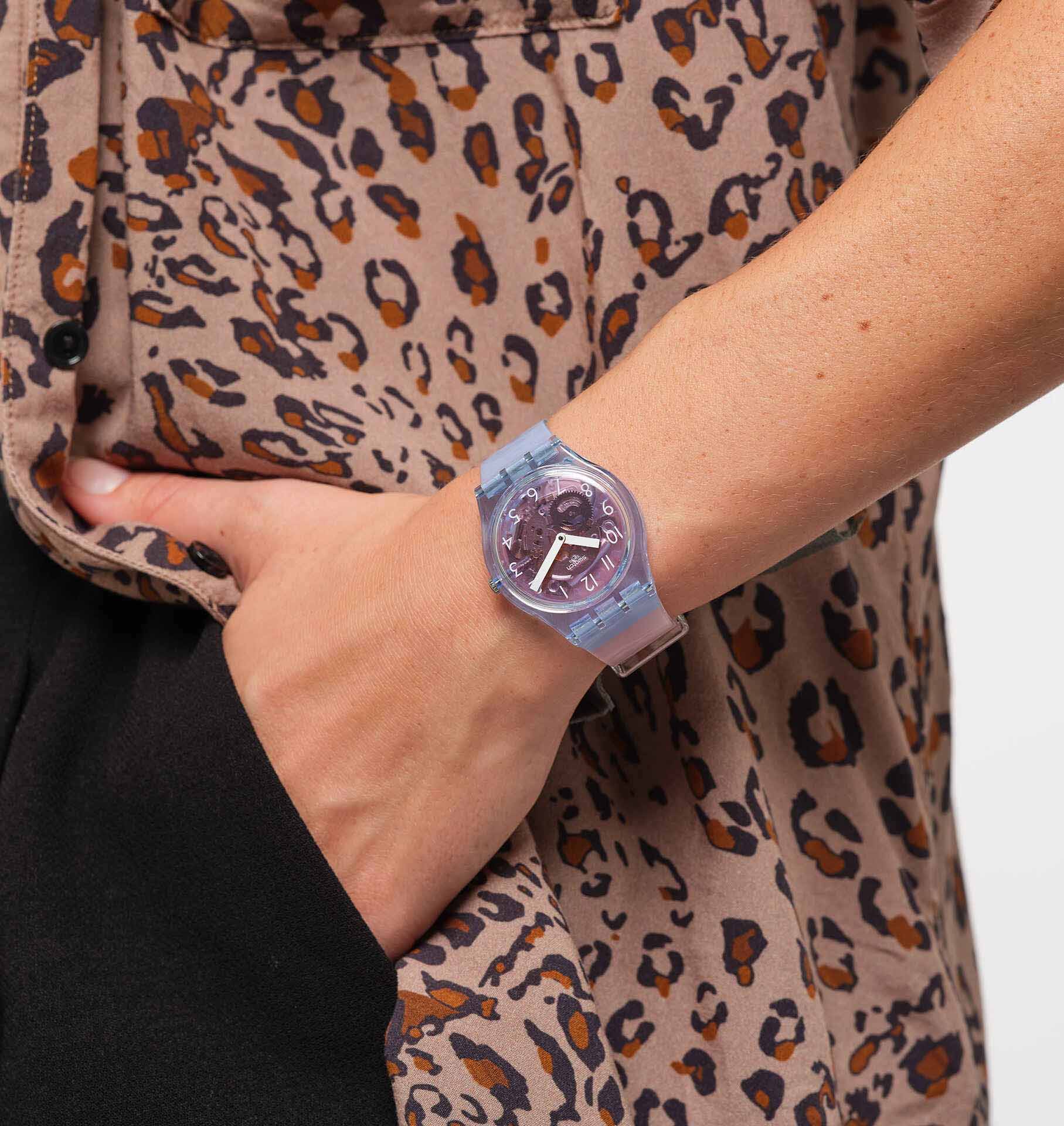 Swatch Gl126 PINKZURE Kol Saati