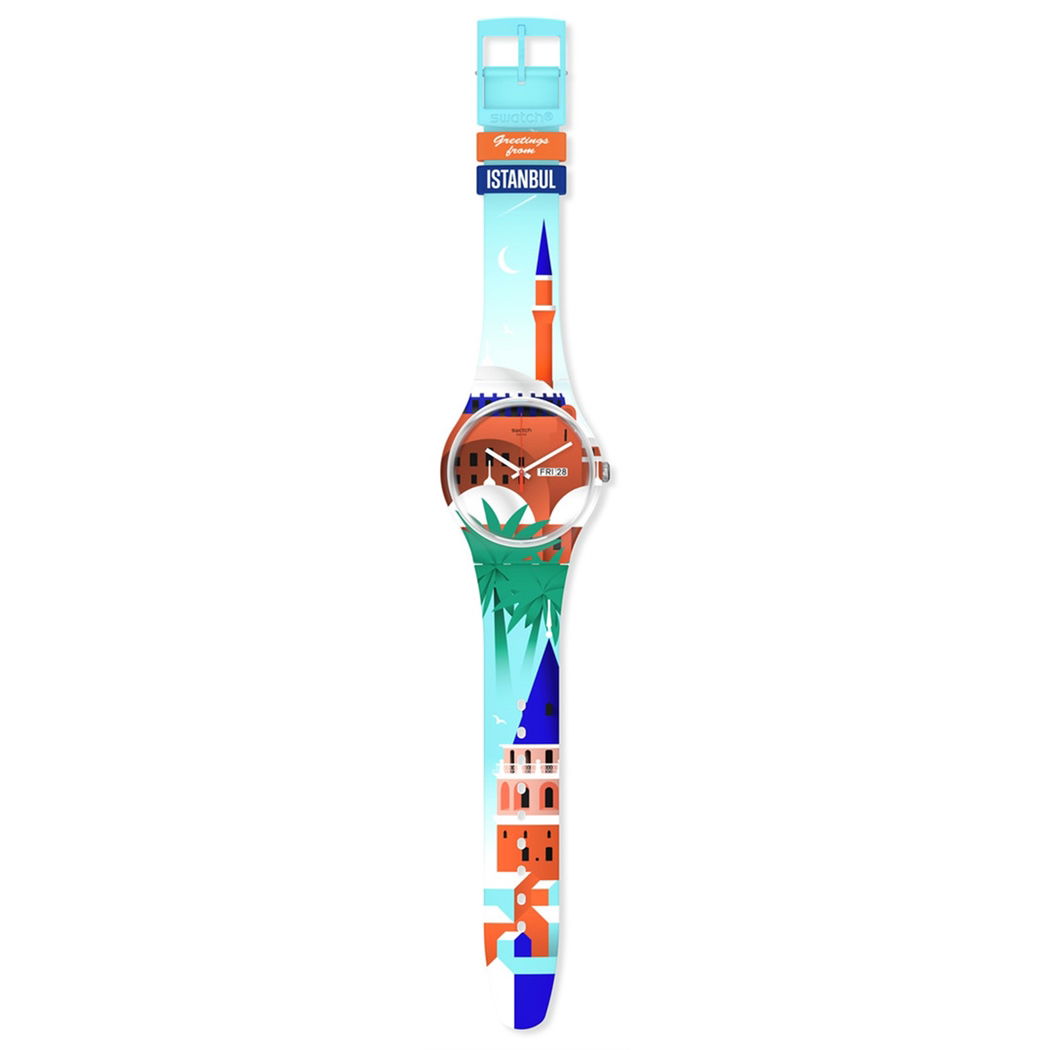 Swatch Suoz719 DESTINATION WATCH ISTANBUL
