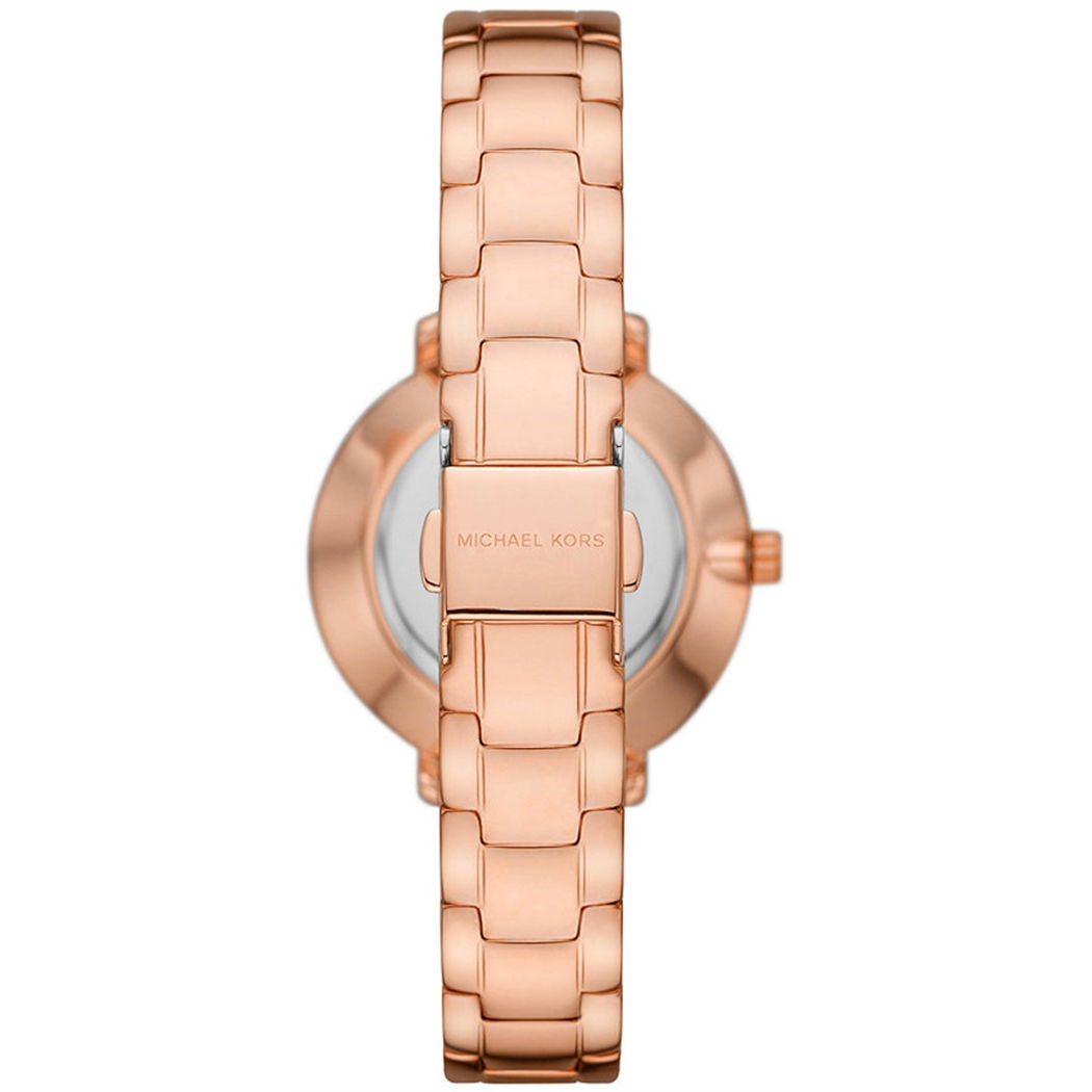 Michael Kors Mk1040 Kadın Saati Bileklik ve Küpe Seti