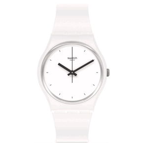 Swatch So31w100 THINK TIME WHITE Kol Saati